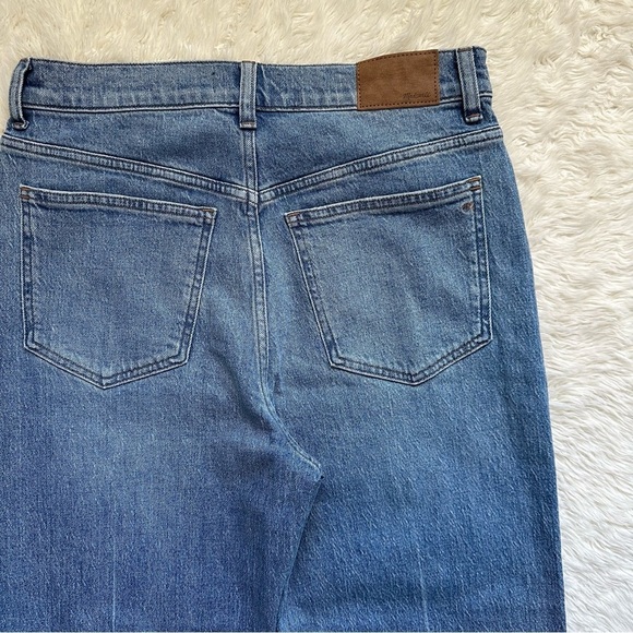 Madewell Jeans The Tall '90s Straight in Rondell Wash: Crease Edition 29T NWT - Picture 7 of 12